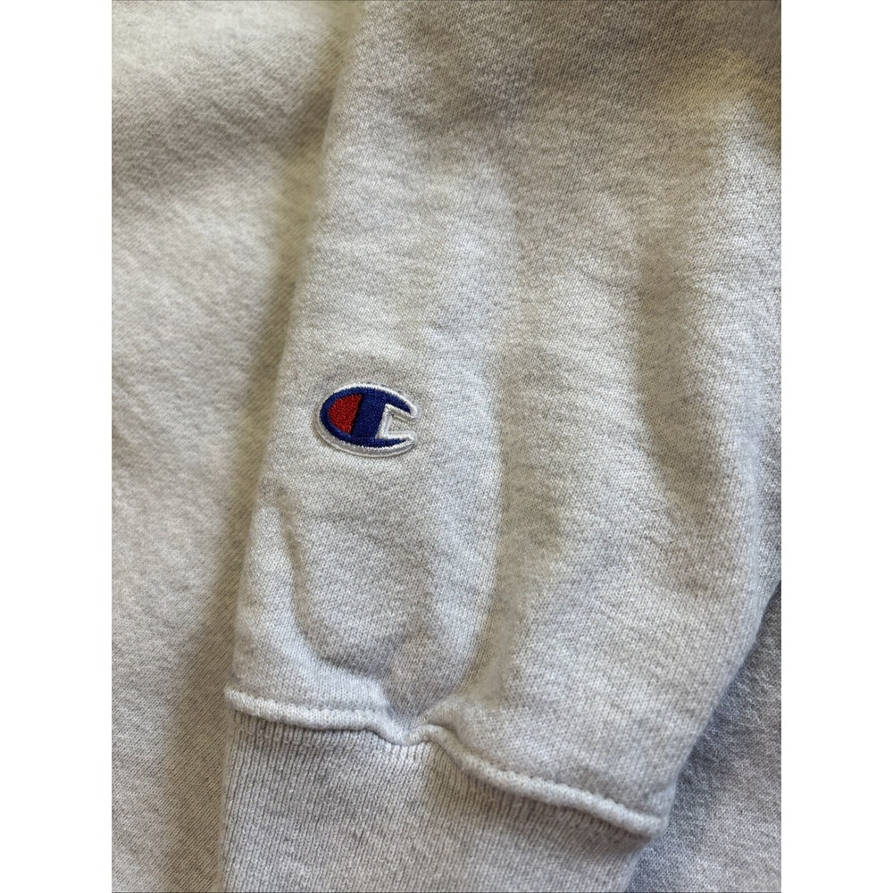 Vintage Champion Reverse Weave NSU Demons Northwestern Sz L Gray Sweatshirt - Picture 5 of 13